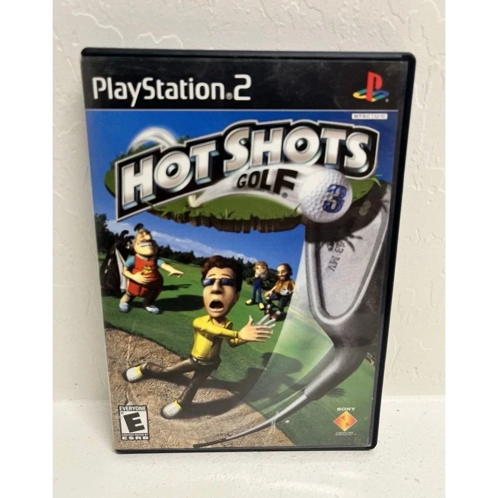 Hot Shots Golf 3 Playstation PS2 Black Label Complete Clean CIB Manual